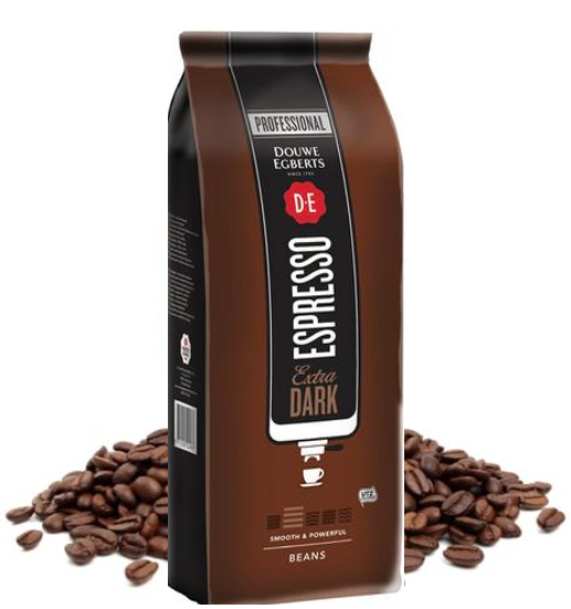 Douwe Egberts Espresso Extra Dark Roast 1kg Beans - GARDEN & PET SUPPLIES