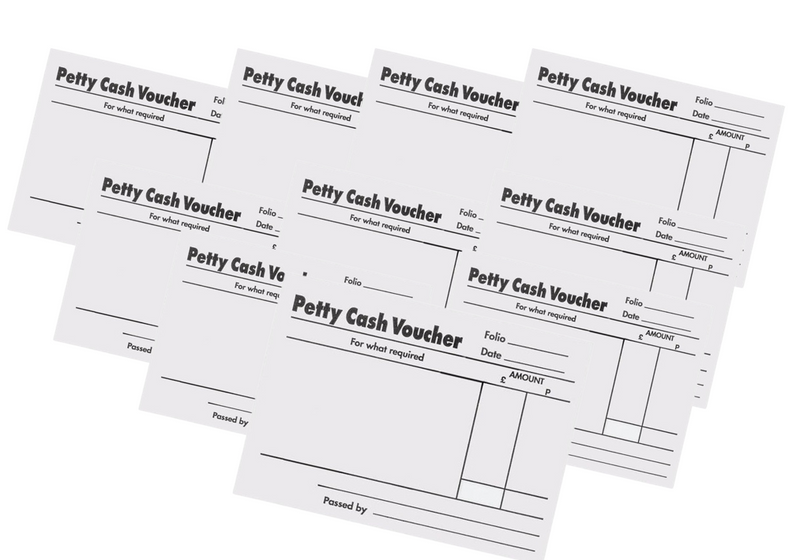 Pukka Pads Petty Cash Pad 100 Leaves 88x138mm White (Pack of 10) 103 1569