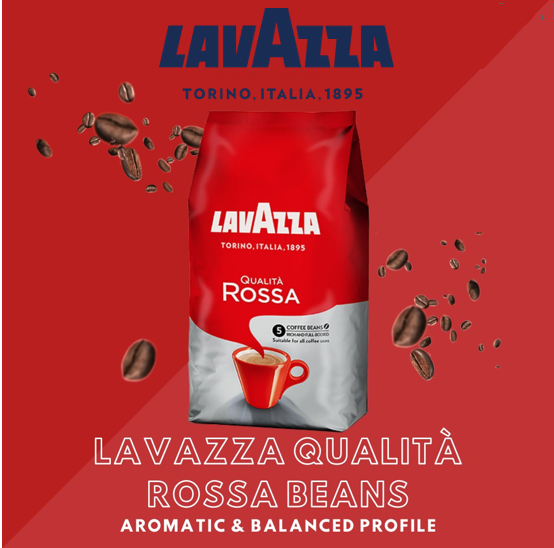 Lavazza Qualita Rossa Coffee Beans 1kg