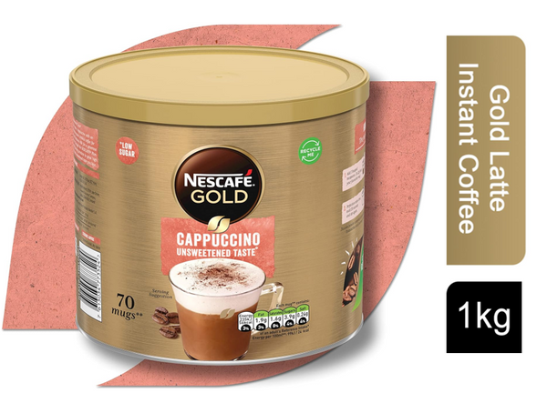 Nescafe Gold Cappuccino Unsweetened Taste 1kg