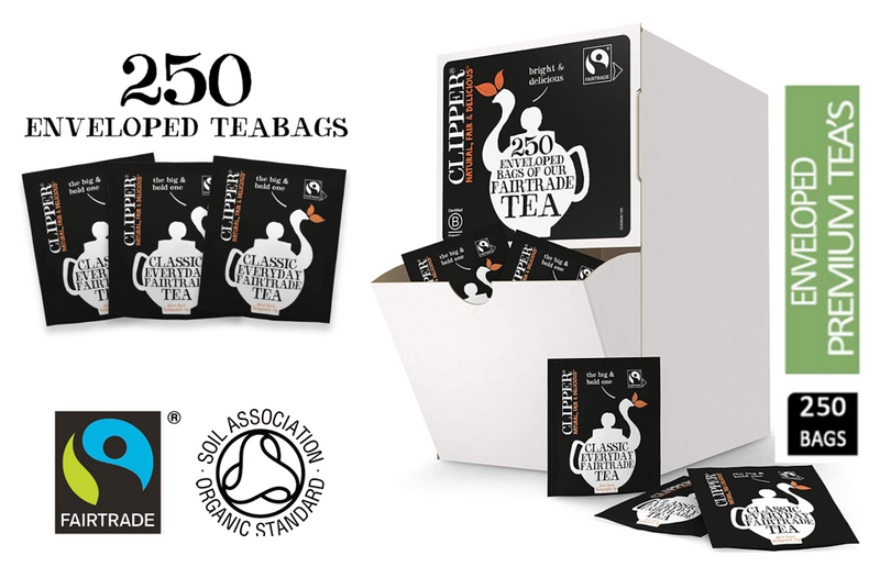 Clipper Fairtrade Everyday Blend 250 Teabags - GARDEN & PET SUPPLIES