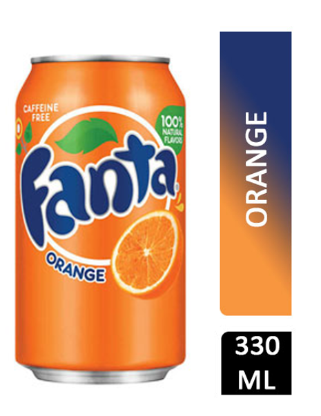 Fanta Orange Soft Drink 330ml Can (Pack of 24) - GARDEN & PET SUPPLIES