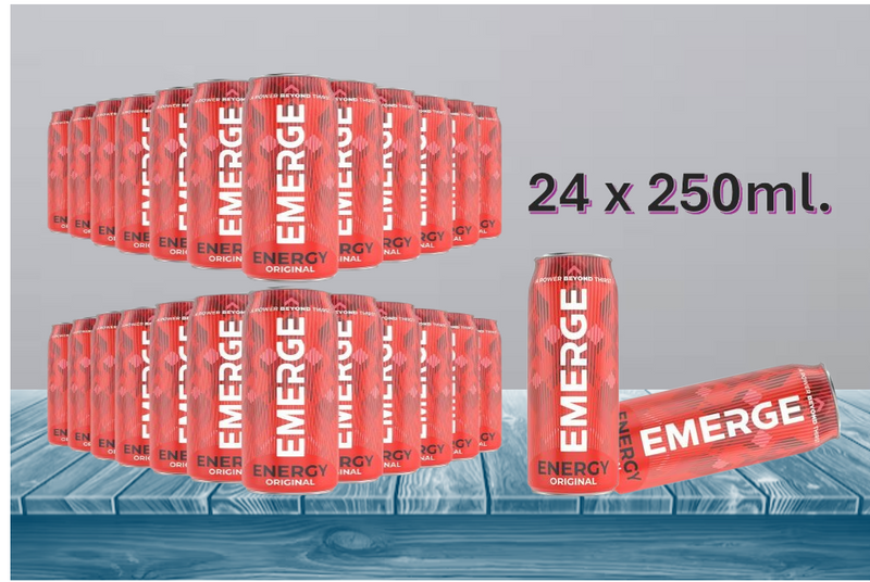 Emerge Regular Energy Drink Multipack 24 x 250ml