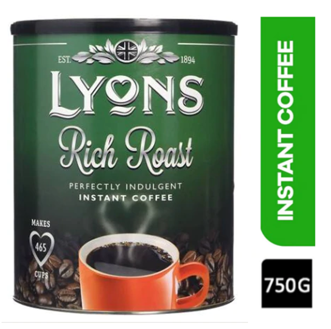 Lyons Rich Roast Coffee 750g - GARDEN & PET SUPPLIES