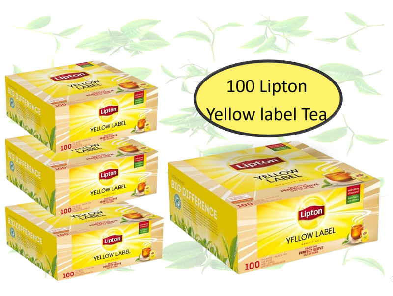 Lipton Yellow Label Tea Bags 100's