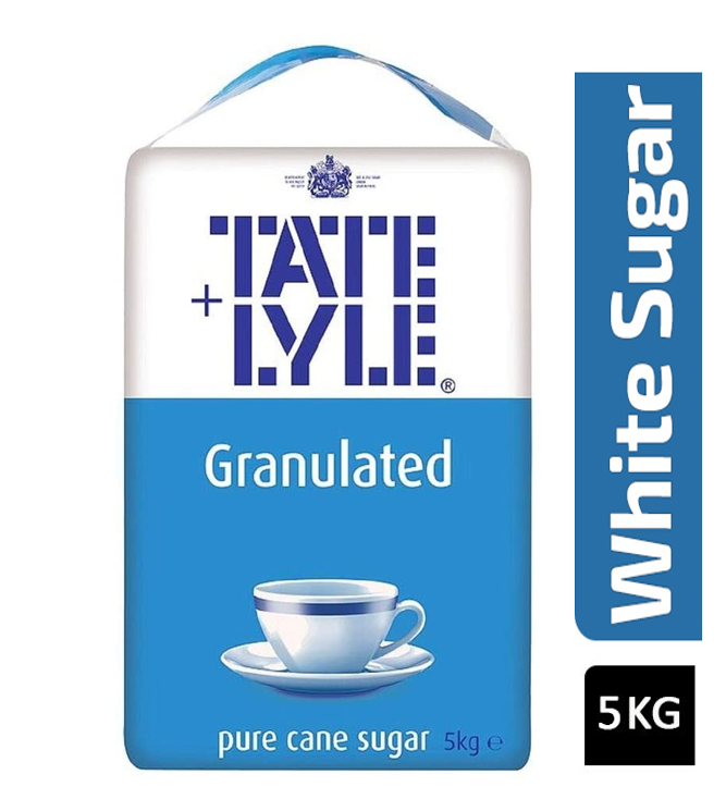 Tate & Lyle Granulated White Sugar Paper Bag 5kg - GARDEN & PET SUPPLIES