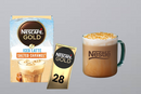 Nescafe Gold Iced Salted Caramel Instant Coffee Sachets 7x14.5g