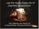 Caprimo Premium Cappuccino Topping 750g - GARDEN & PET SUPPLIES