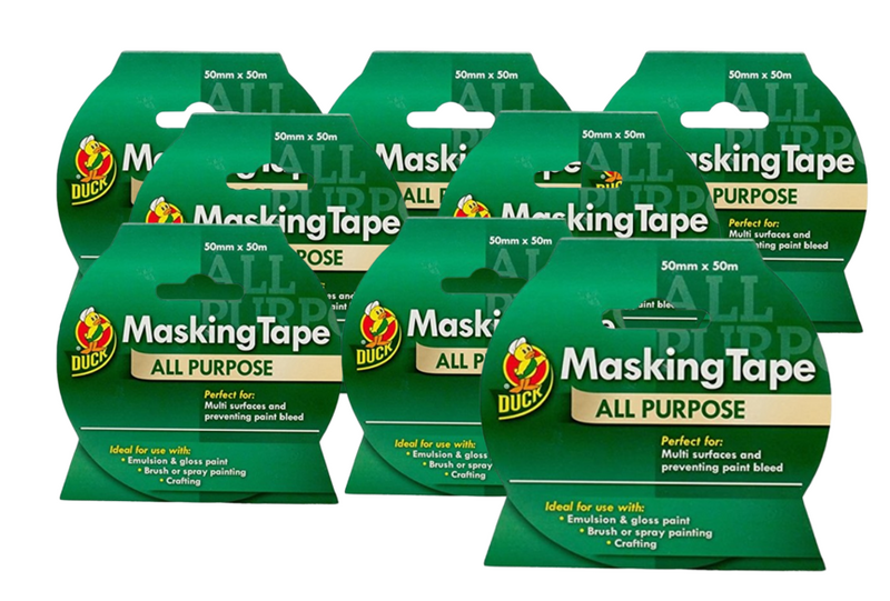 Duck Tape All Purpose Masking Tape 50mm x 50m,