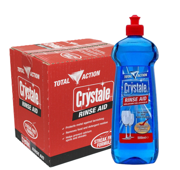 Crystale Streak Free Formula Dishwasher Rinse Aid 500ml