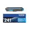 Brother TN-241C Cyan Laser Toner Cartridge (1400 page capacity) TN241C - GARDEN & PET SUPPLIES