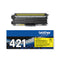 Brother TN-421 Yellow Toner Cartridge TN421Y - GARDEN & PET SUPPLIES