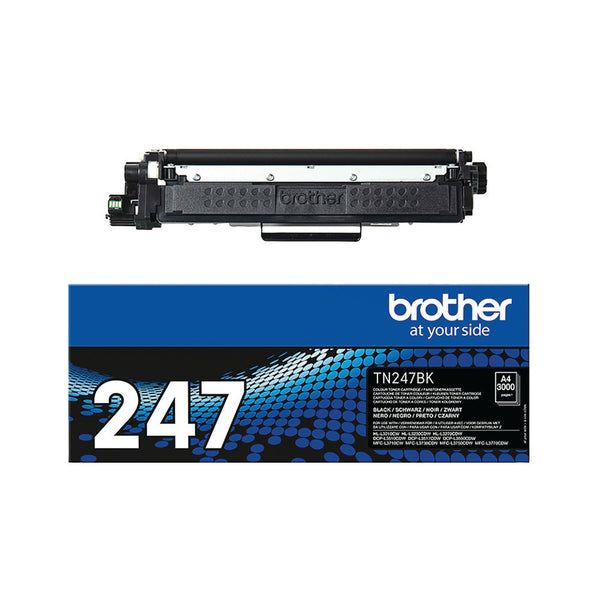 Brother TN-247BK High Yield Black Toner Cartridge TN247BK - GARDEN & PET SUPPLIES