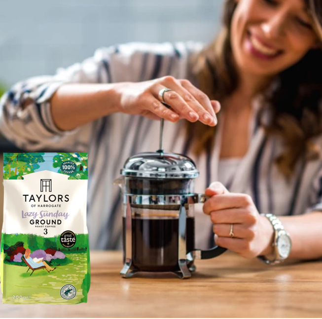 Taylors Lazy Sunday Ground Coffee 200g