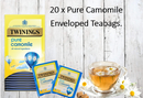 Twinings Pure Camomile {Individually Wrapped } Tea 20's