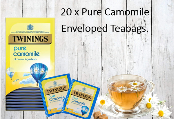 Twinings Pure Camomile {Individually Wrapped } Tea 20's