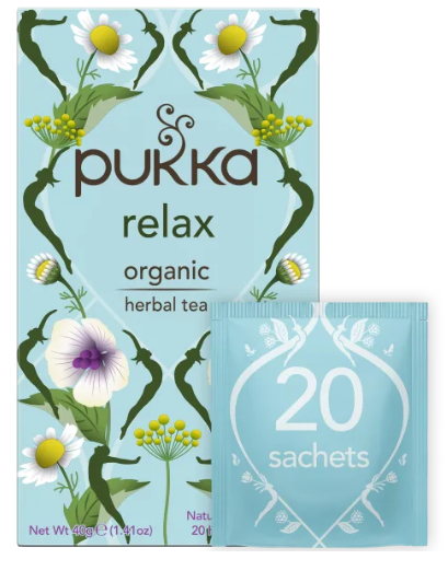 Pukka Tea Relax Envelopes 20's - GARDEN & PET SUPPLIES