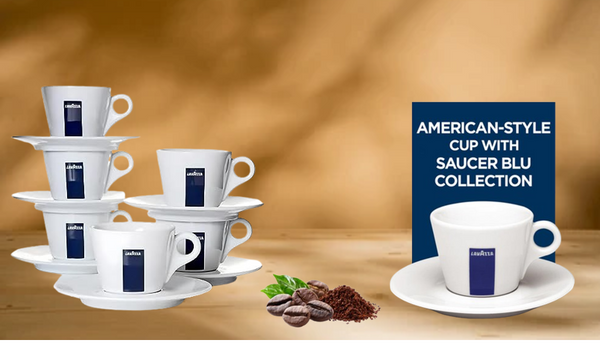 Lavazza Americano Coffee Cup & Saucer {8oz}