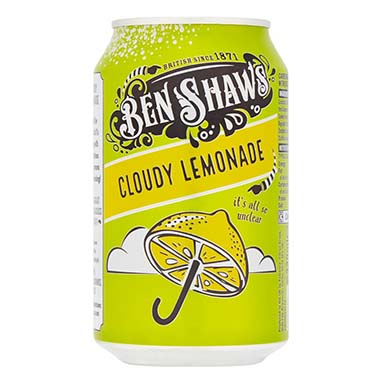 Ben Shaw's Cloudy Lemonade Cans 24 x 330ml - GARDEN & PET SUPPLIES