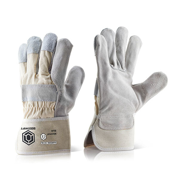 Beeswift Canadian Chrome High Quality Gloves White  Box 10's