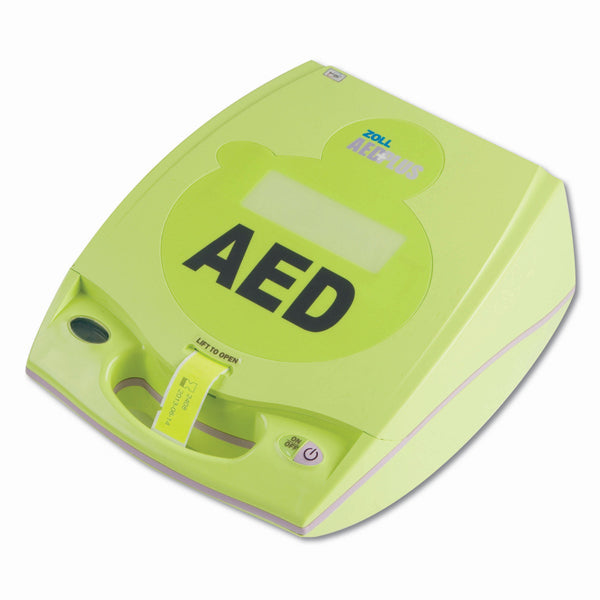 Zoll Aed Plus Semi Automatic Defibrillator Lime Yellow