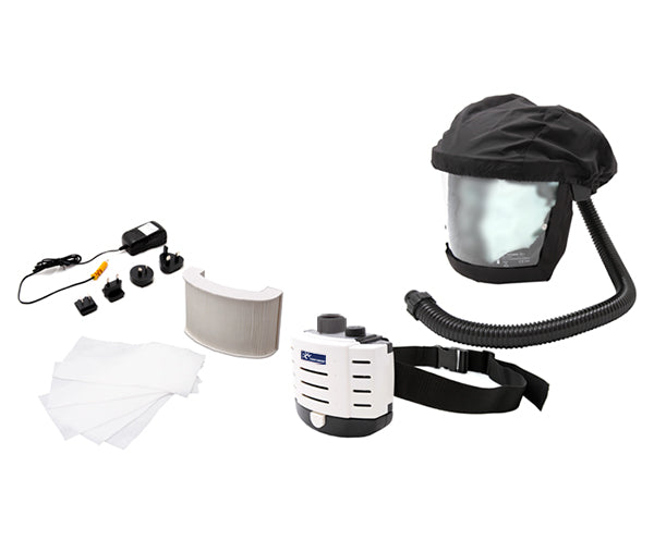 Centurion Concept Air Respirator Kit With Flip Up Visor (P3) Black/White