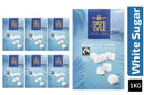 Tate & Lyle Rough Cut Fairtrade White Sugar Cubes 1kg - GARDEN & PET SUPPLIES