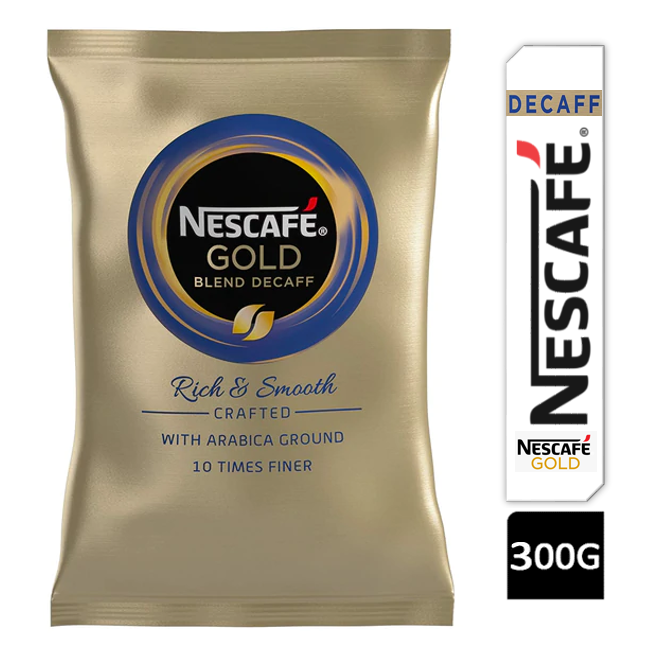 Nescafe Gold Blend Decaf Vending Coffee 300g - GARDEN & PET SUPPLIES