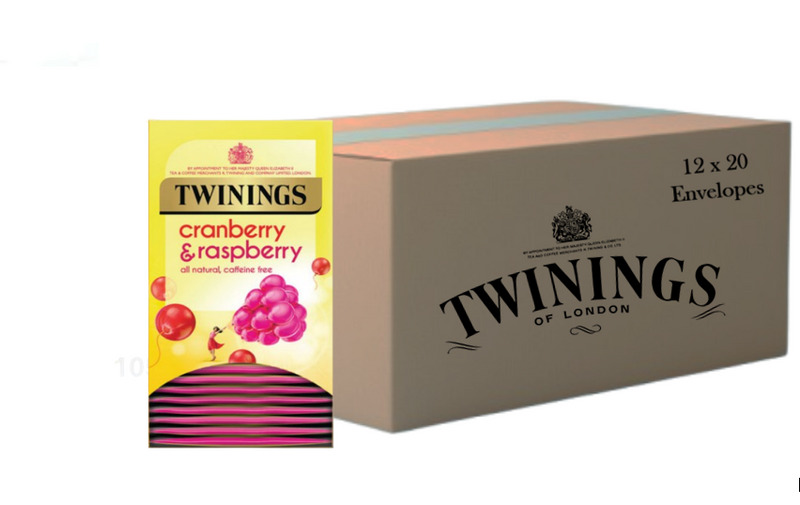 Twinings Cranberry & Raspberry {Individually Wrapped} Tea 20's