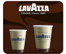 8oz Lavazza Double Walled Embossed Paper Cups 500's