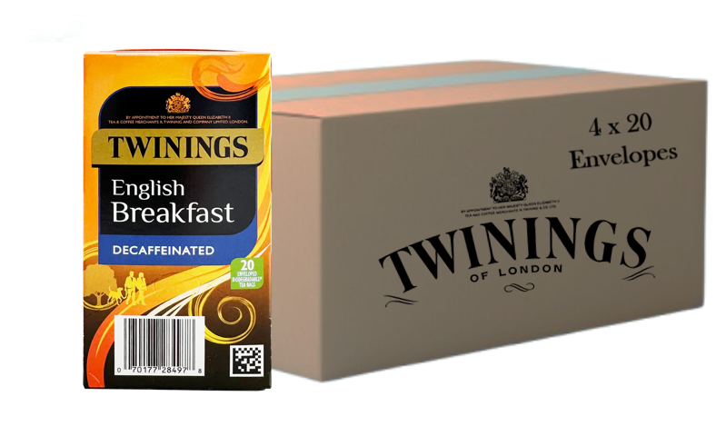 Twinings English Breakfast Decaf Enveloped 20's