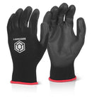 BEESWIFT PU COATED GLOVES - Pack 10's - {ALL COLOURS / SIZES}