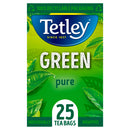 Tetley Pure Green Individually Wrapped Tea Bags  25's - GARDEN & PET SUPPLIES