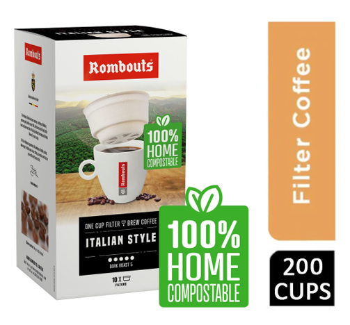 Rombouts Italian 1 Cup Filters 50 - 200's - GARDEN & PET SUPPLIES