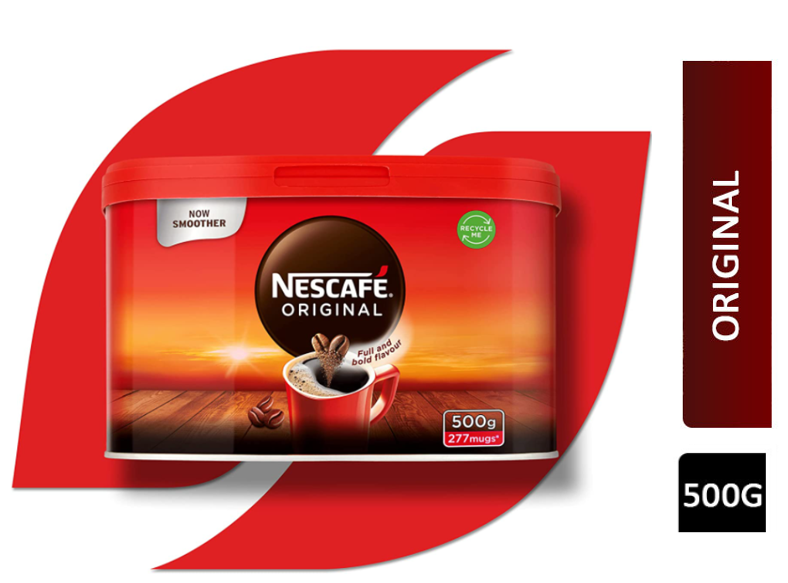 Nescafe Smoother 277 Cup Instant Coffee Granules 500g - GARDEN & PET SUPPLIES