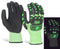 Beeswift Glovezilla Glow in the Dark Foam Nitrile Coated Gloves - {ALL COLOURS / SIZES}