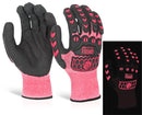 Beeswift Glovezilla Glow in the Dark Foam Nitrile Coated Gloves - {ALL COLOURS / SIZES}