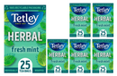 Tetley Herbal Fresh Mint Compostable Envelope Tea Bags 25's - GARDEN & PET SUPPLIES