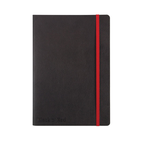 Black By Black n Red Business Journal Book Soft Cover 90gsm Numbered Pages A5 Ref 400051204 - GARDEN & PET SUPPLIES