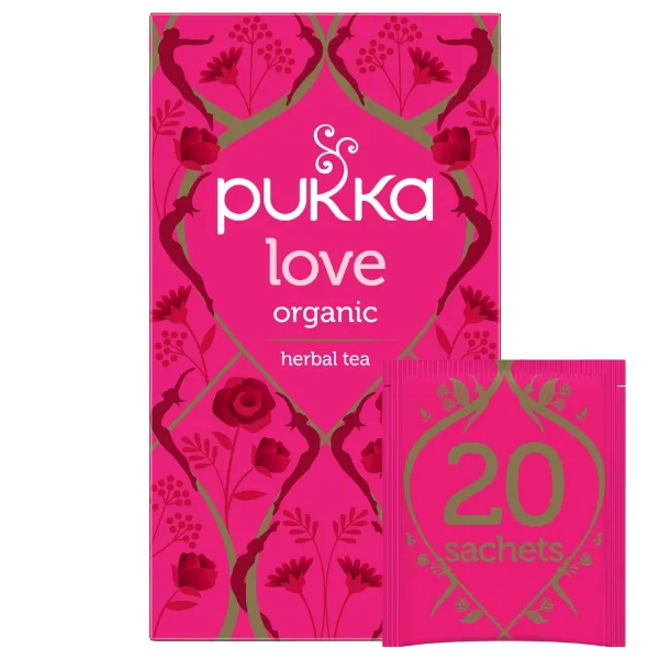 Pukka Tea Love Envelopes 20's - GARDEN & PET SUPPLIES