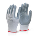 Beeswift Nitrile Foam Nylon Gloves - {ALL COLOURS / SIZES}