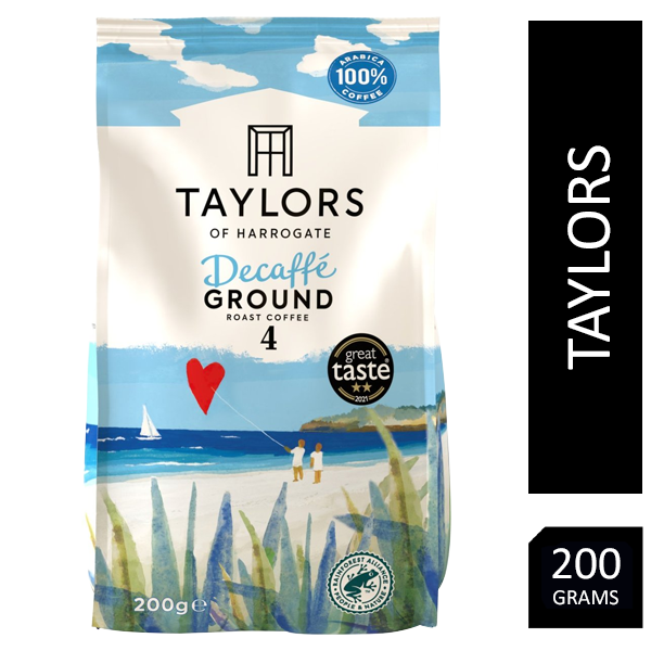 Taylors Decaffeinated Roast & Ground Coffee 200g