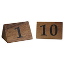 Zodiac Naturals Wooden Table Numbers 1-10 - GARDEN & PET SUPPLIES