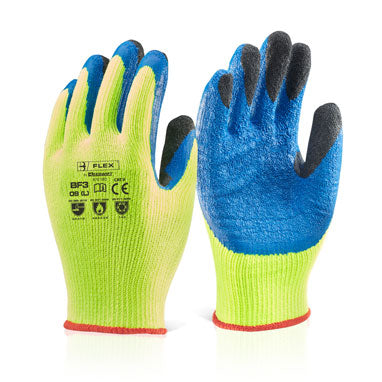 Beeswift Latex Thermo-Star Fully Dipped Yellow Gloves All Sizes (Pair) - GARDEN & PET SUPPLIES