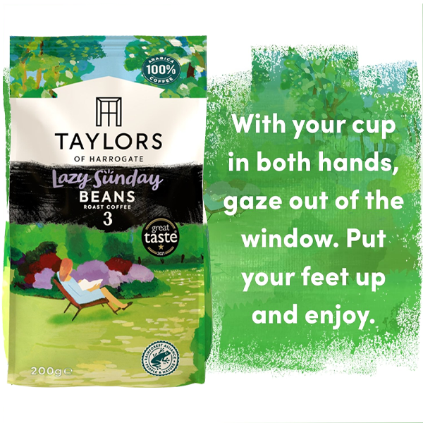 Taylors Lazy Sunday Coffee Beans 200g