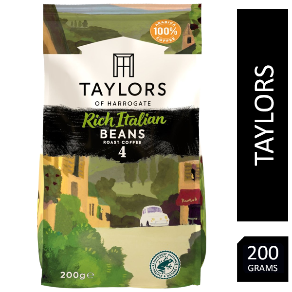 Taylors of Harrogate Rich Italian Coffee Beans 200g