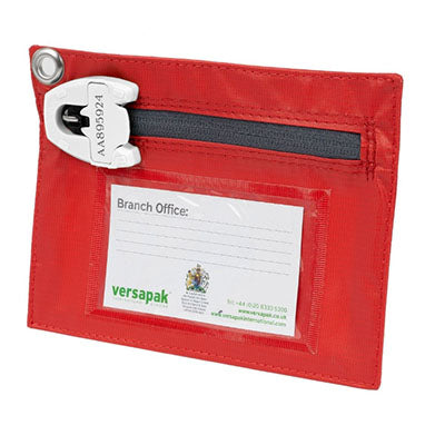 Versapak Small Key Pouch 190x140mm RED (KF1) - GARDEN & PET SUPPLIES