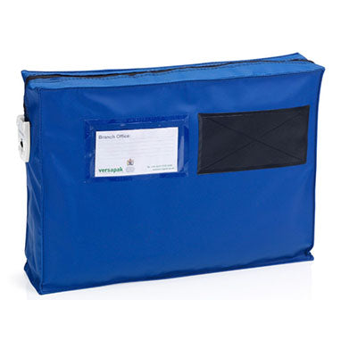 Versapak Small Gusset Mailing Pouch 355x250x75mm BLUE (ZG1) - GARDEN & PET SUPPLIES