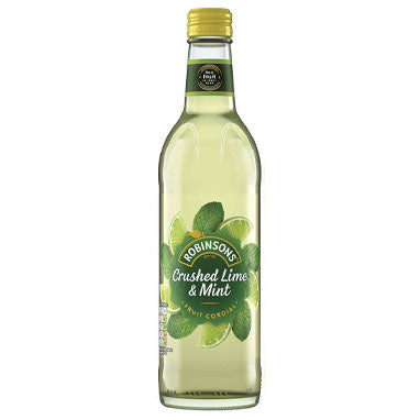 Robinsons Crushed Lime & Mint 500ml (Glass) - GARDEN & PET SUPPLIES