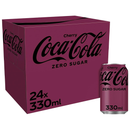 Cherry Coke Zero Cans 330ml (24 Cans)